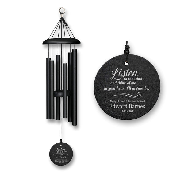 Listen to the Wind and Think of Me | Corinthian Bells Wind Chime | Made in USA