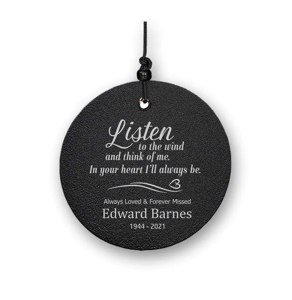 Listen to the Wind and Think of Me | Corinthian Bells Wind Chime | Made in USA