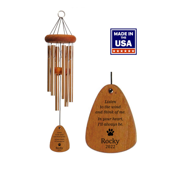 Pet Memorial Wind Chime | Pet Loss | Loss of Dog Sympathy Gift