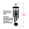 How wind chimes are measured