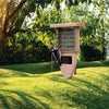 Memorial Suet Bird Feeder | Wings and Memories | Solid Wood Hanging | Made in USA