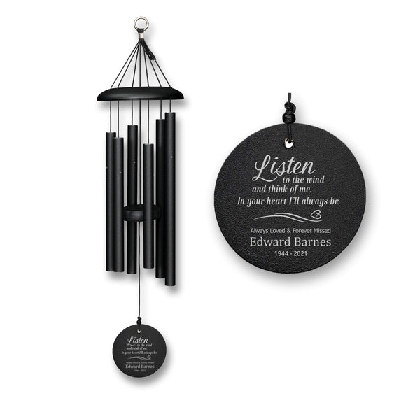 Corinthian Bells Wind Chime |  Listen to the Wind and Think of Me | Made in USA