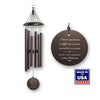 Never Underestimate the Difference Retirement Wind Chime | Corinthian Bells | Made in USA