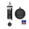 Never Underestimate the Difference Retirement Wind Chime | Corinthian Bells | Made in USA