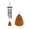 Personalized Memorial Wind Chime | Listen to the Wind and Know I am Near | Made in USA