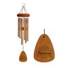 18-Inch Bronze - Anniversary Wood Wind Chime - Personalized