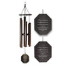 Retirement Wind Chime | Never Underestimate the Difference You Made | Large - Deep Tones | Made In USA