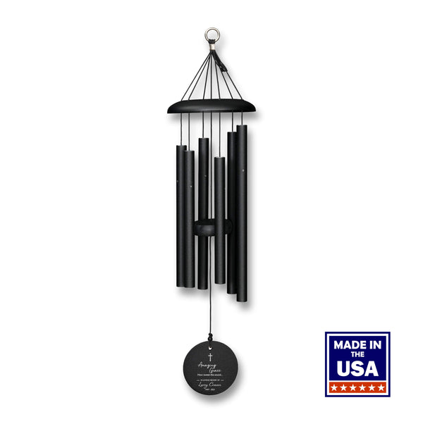 Personalized Amazing Grace Memorial Wind Chime | Corinthian Bells | Made in USA