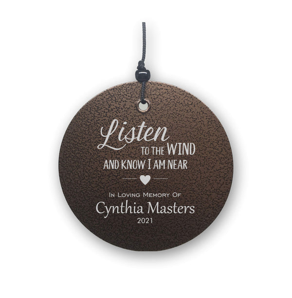 Listen to the Wind Memorial Wind Chime | Corinthian Bells | Made in USA