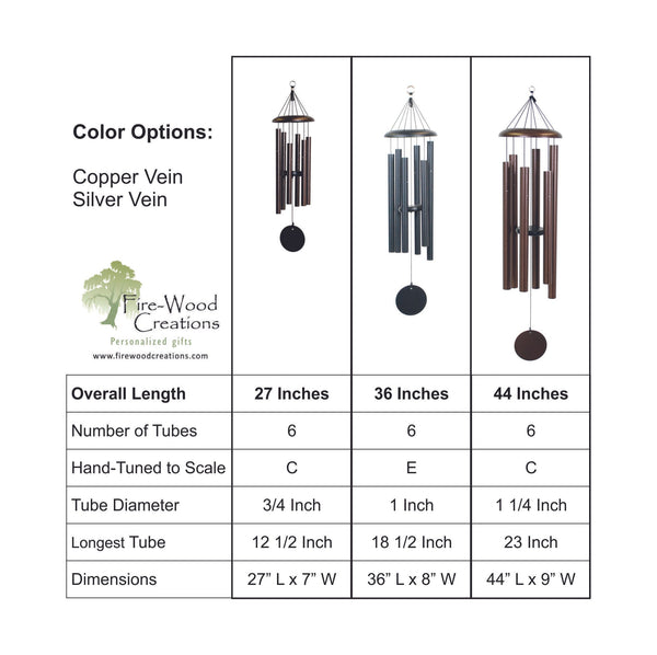 Sympathy Wind Chime | Keep Me in your Heart | Corinthian Bells | Made in USA