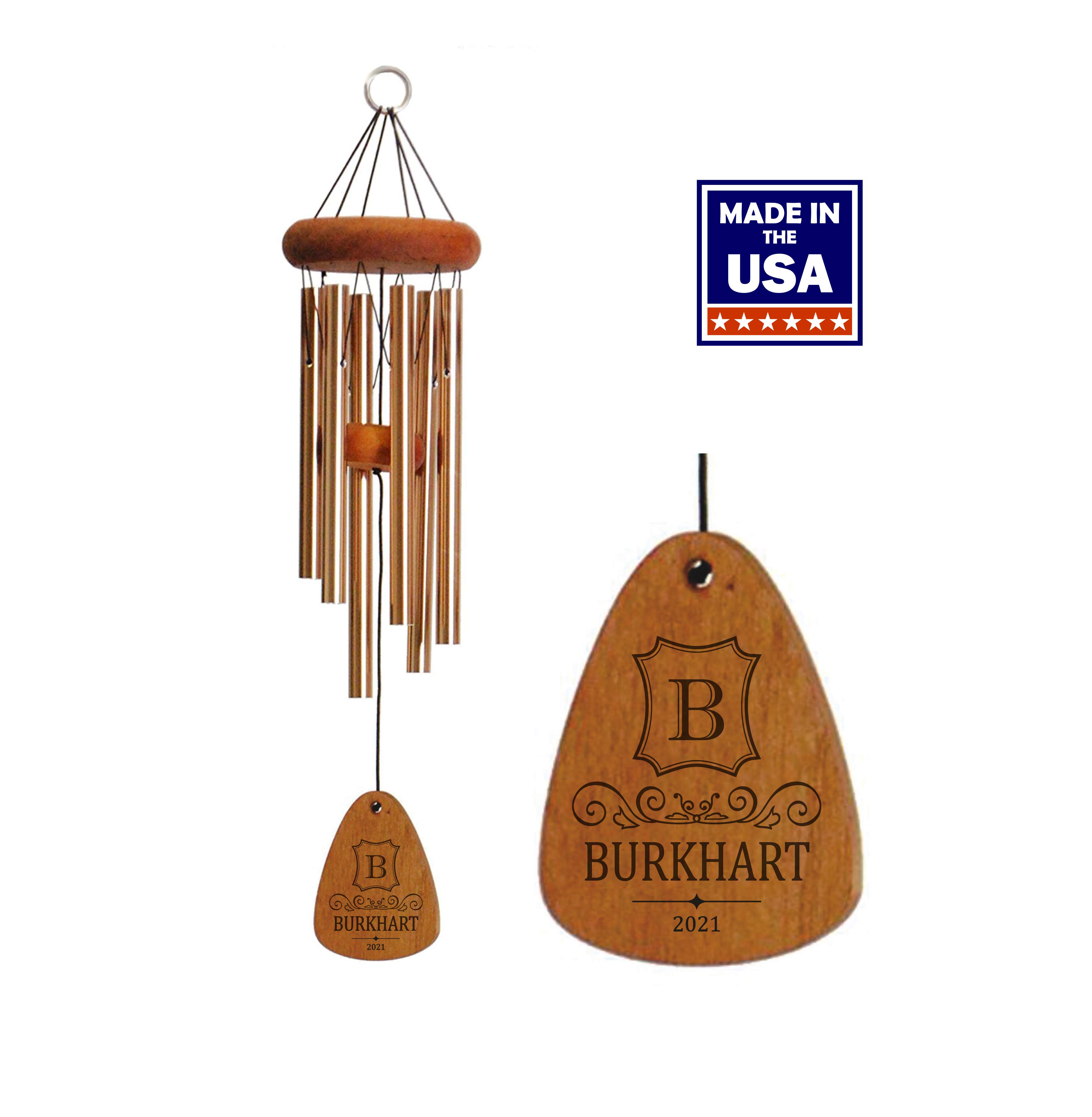 Monogram Wind Chime
