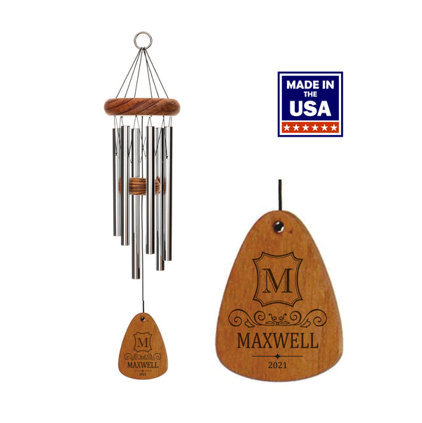 Monogram Wind Chime