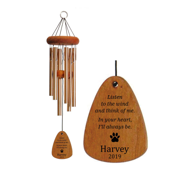 Sympathy Wind Chime for loss of pet