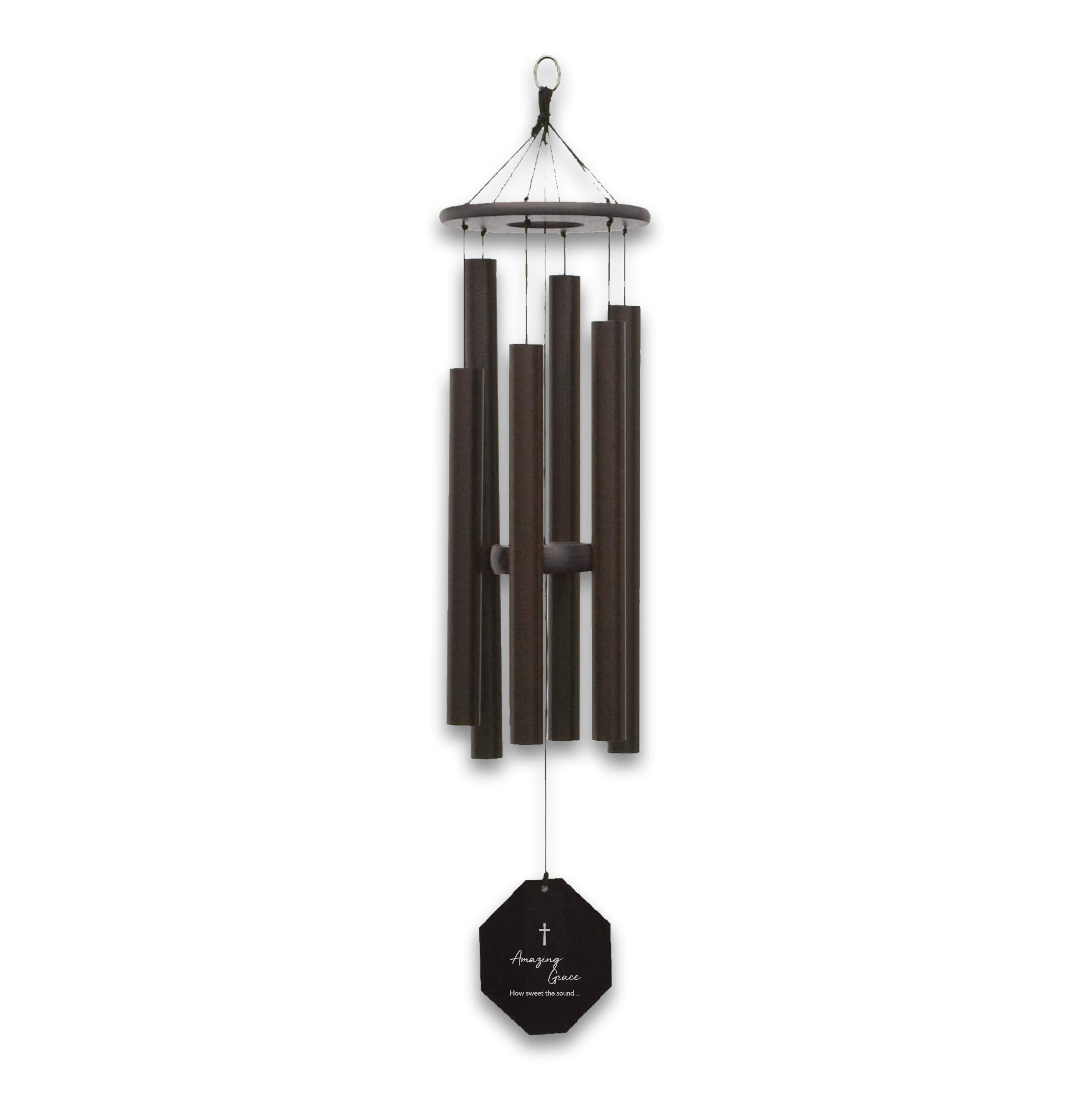 Amazing Grace How Sweet the Sound Memorial Wind Chime | Amish Wind Chime | Made in USA