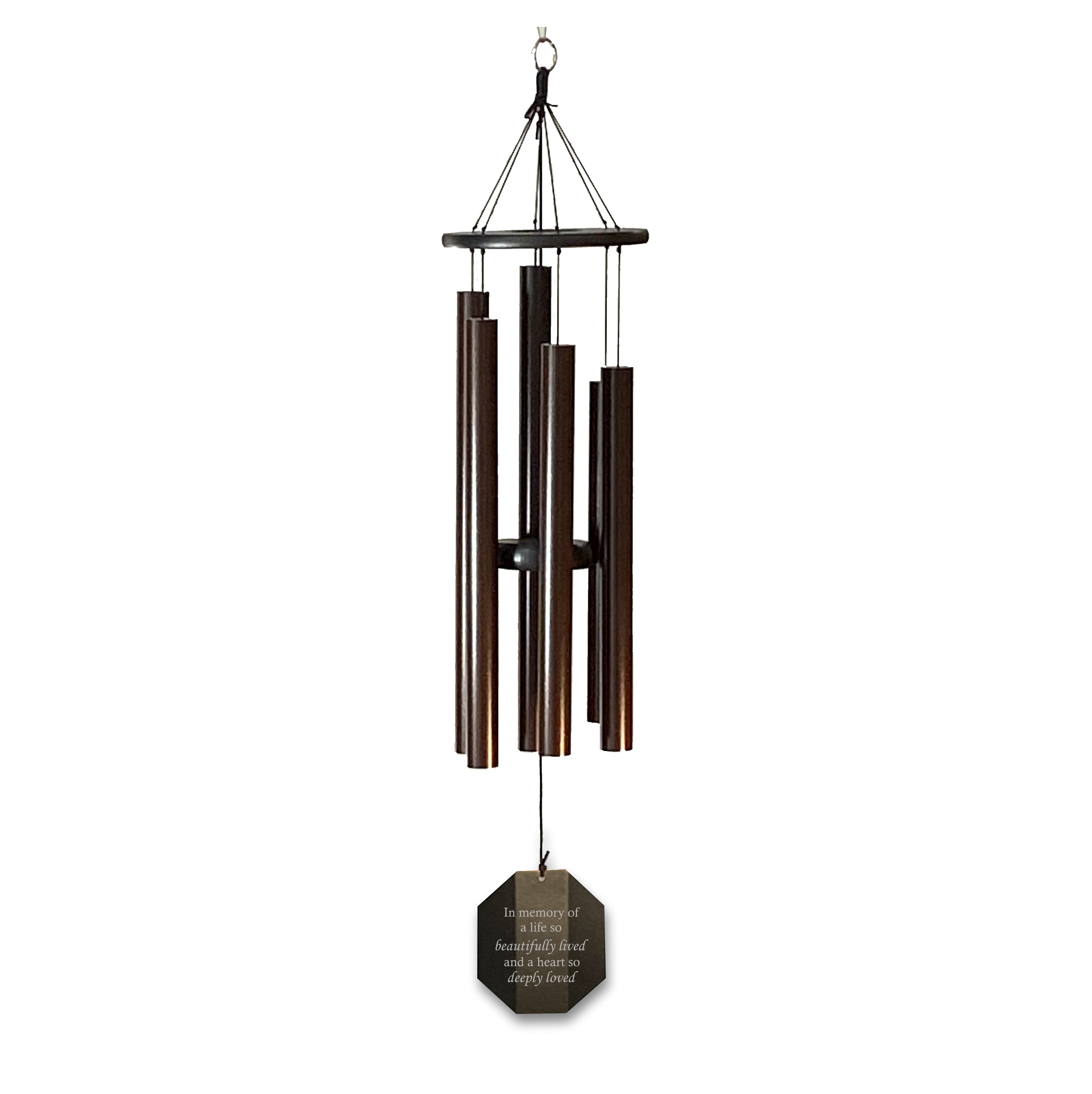 Memorial Wind Chime | A life so beautifully lived | Amish Large Chime