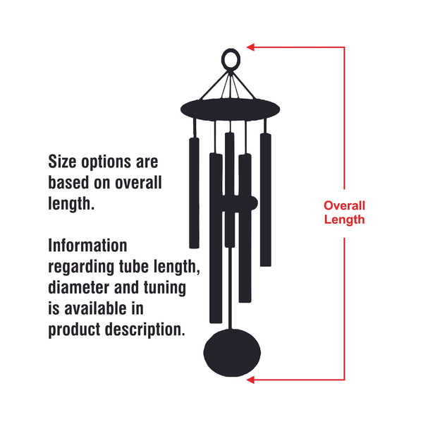 Corinthian Bells Wind Chime |  Listen to the Wind and Think of Me | Made in USA