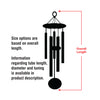 Personalized Memorial Wind Chime | Listen and Know We are Near | Loss of Two People | Made in USA