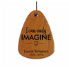 18-Inch Memorial Wind Chime-Bronze, I Can Only Imagine, Memorial Gift, Bereavement gift, Sympathy, Personalized Wind Chime,  Remembrance